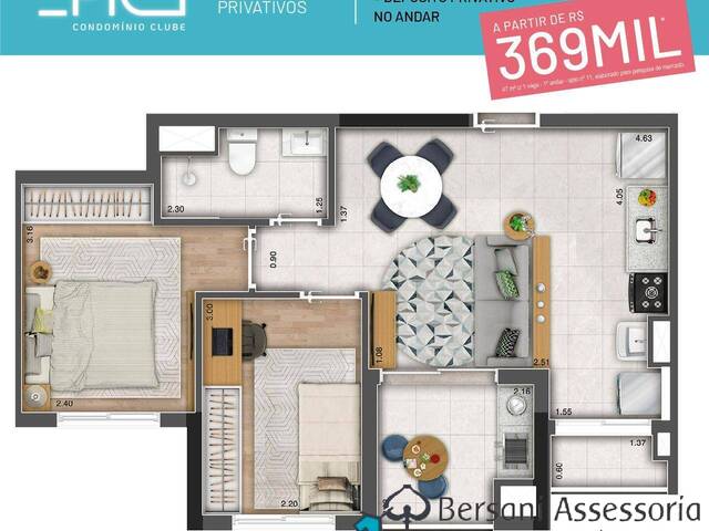 #369 - Apartamento- Venda para Venda em Osasco - SP - 3